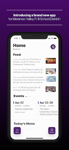 Android application Meramec Valley R-III Schools screenshort