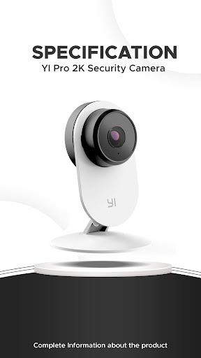 Android application YI Pro 2K Home Camera Guide screenshort