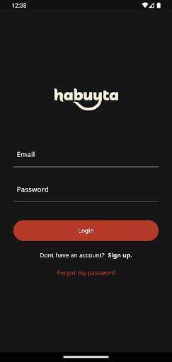 Android application Habuyta screenshort