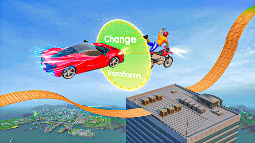 Android application Ramp Car Games: Car Stunt Game screenshort