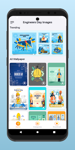 Android application Engineers Day Images 2023 screenshort