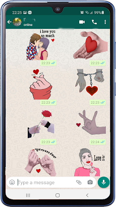 Love Stickers For Whatsappのおすすめ画像5
