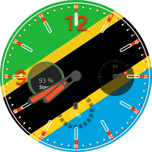 Tanzania Flag Watchface logo