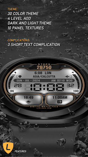 Digital Watch Face 010 Screen 3