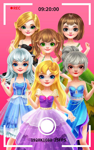 Android application Royal princess Prom Invitation screenshort