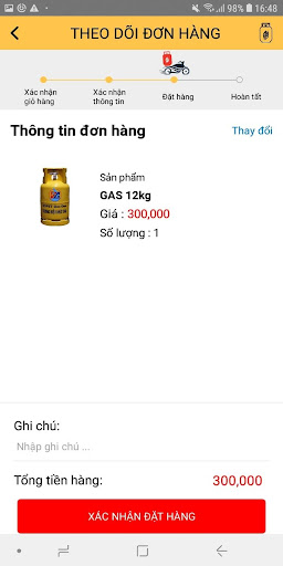 GasGrab-Ứng dụng gọi Gas nhanh