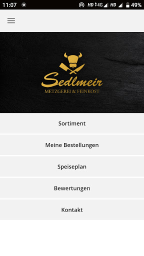 Metzgerei Sedlmeir Screen 2