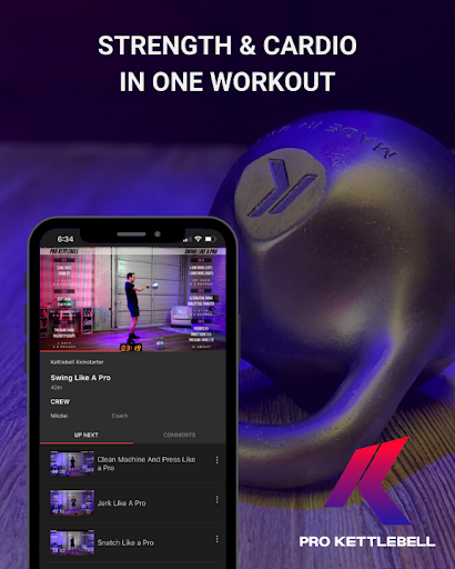 Screenshot of Pro Kettlebell Workouts