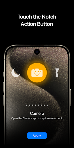 Touch The Notch- Action Button Screen 3