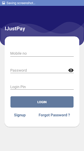 IJustPay Screen 3