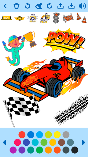 Car Coloring Game offlineud83dude97 screenshots 6