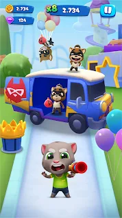 Talking Tom Blast Park - Screenshot 1