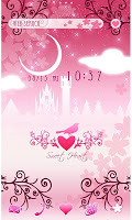 screenshot of Pink Theme Romantic Fantasy