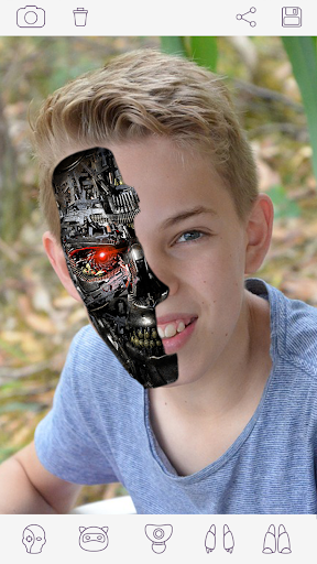 Android application Cyborg Camera - Photo Filters screenshort