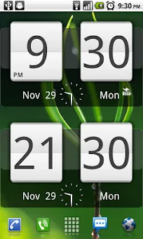 Sense Analog Clock Widget 24 screenshot 2