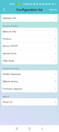 XtGateway Screen 2