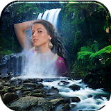Waterfall Photo Frames Collage icon
