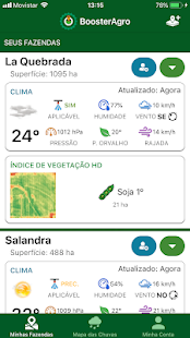 Visualização do aplicativo