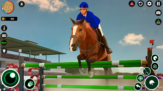 Virtual Horse Racing Simulator