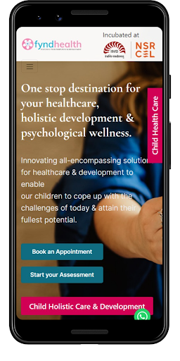 Android application FyndHealth screenshort