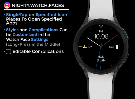Stiff Night - watch face screenshot 11