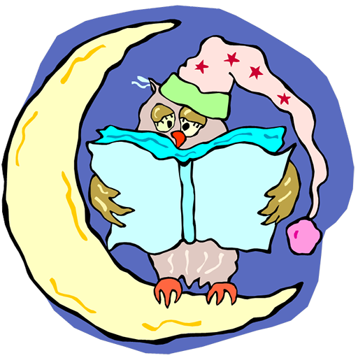 Bedtime stories and rhymes logo