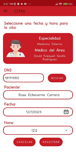 Android application Santa Beatriz Trujillo screenshort