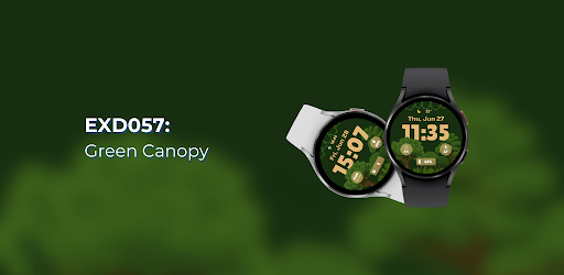 EXD057: Green Canopy Clock