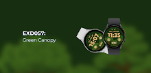 EXD057: Green Canopy Clock APK