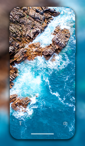 Android application Beach Wallpaper HD screenshort