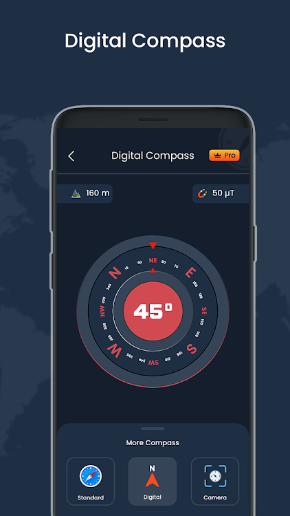 Digital Compass & Weather LIVE - 3.0.4.1 - (Android)