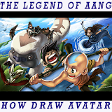 how to draw avatars aang icon
