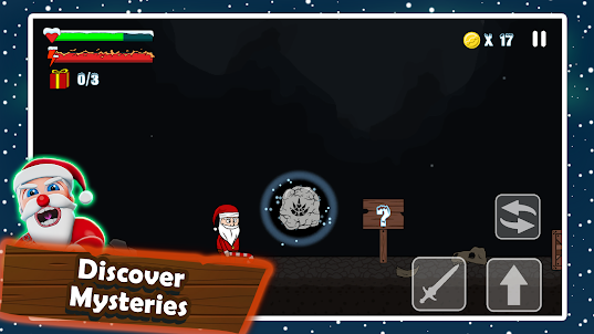Santa Adventure 2D Action Game