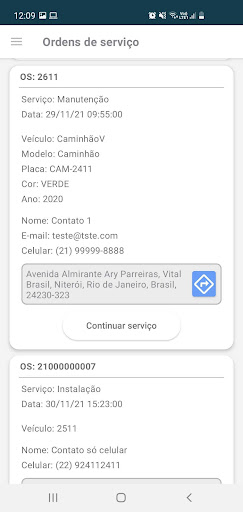 Quick Service Screen 2