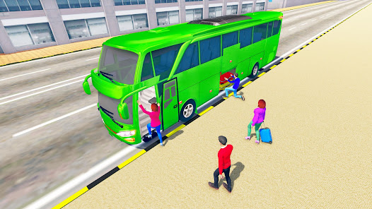 Bus Driving Simulator Bus game  screenshots 17