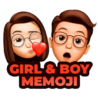 Memoji Boy  Girl Apple for WAStickerApps