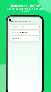 WAVO: Transcriber for WhatsApp MOD APK (Platinum Unlocked) 5