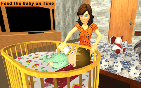 simulador virtual de mãe bebê