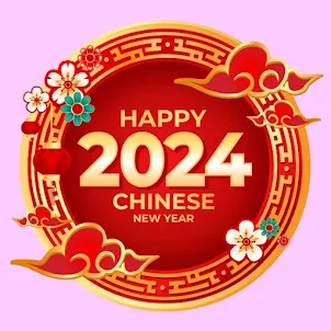 Chinese new year greeting card