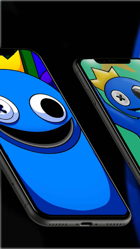 Rainbow Friends Blue Wallpaper