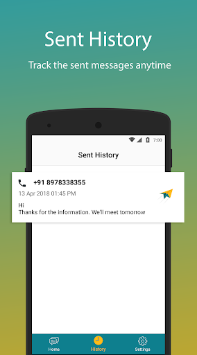 WA Direct Chat -Never Save Num Screen 2