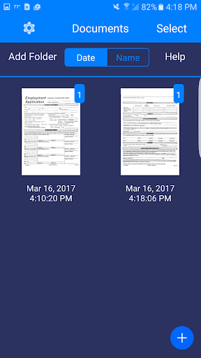Android application neuDocs Capture - PDF Scanner screenshort