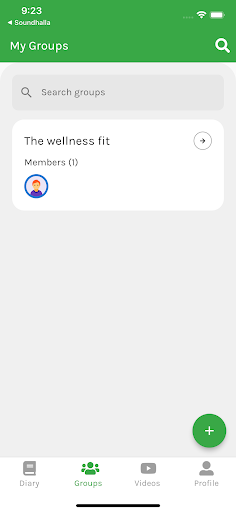 Nutrihealth Hub Screen 3