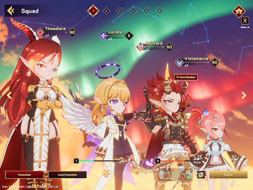 Regulus -The Advent- Mod APK screenshot 9 - game app interface