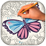 Butterfly Anti Stress Coloring icon