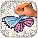 Butterfly Anti Stress Coloring Apk