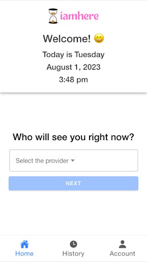 iamhere Screen 2
