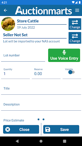 Auctionmarts Screen 3