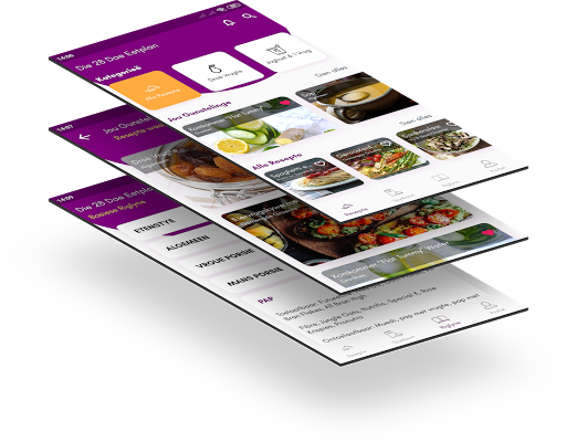 Android application Die 28 Dae Eetplan Resepteboek screenshort
