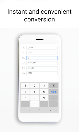 USA units converter Screen 2